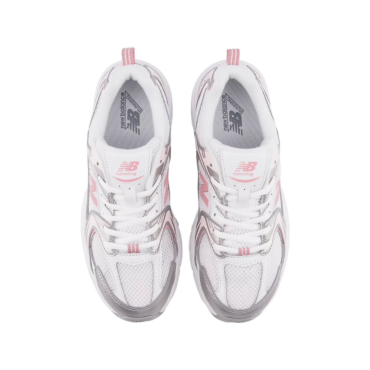 New Balance sneakers bambina 530 in mesh bianco rosa PZ530 EC NEW BALANCE 