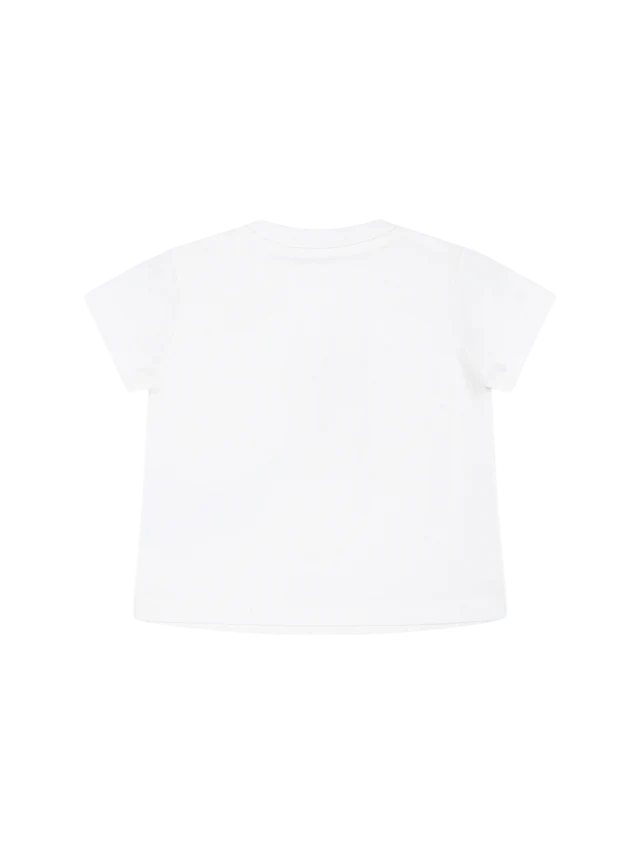 Moschino T-shirt maniche corte con orsetto Toy bianco MNM047-LAA03 10101 MOSCHINO 