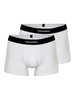 Dsquared2 set 2 boxer con logo bianco