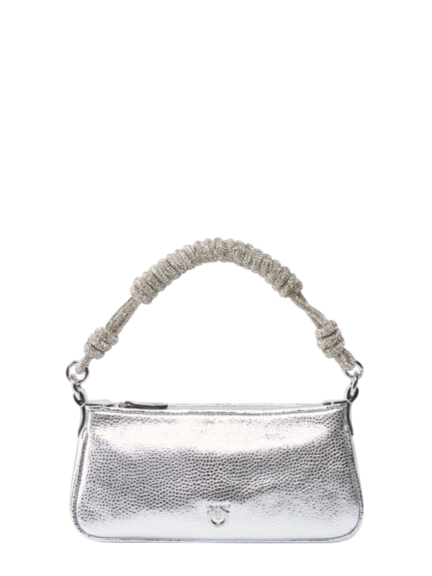 Pinko borsa Half Moon Baguette Mini argento 105915-A2WD ZZFN PINKO 