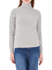 Yes Zee maglia dolcevita lurex grigio