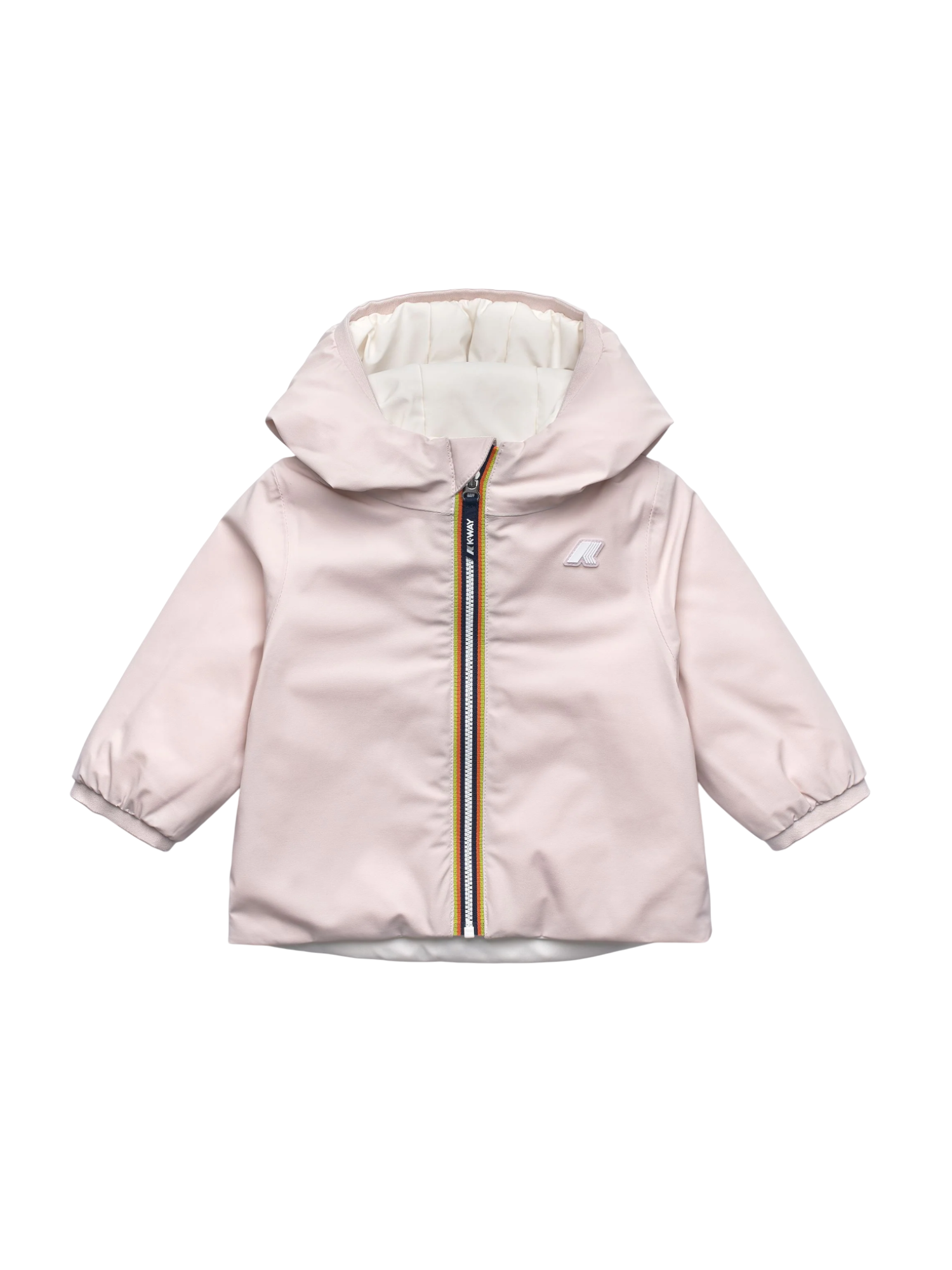 K-Way piumino neonata con cappuccio rosa K71338W B3E K-WAY 
