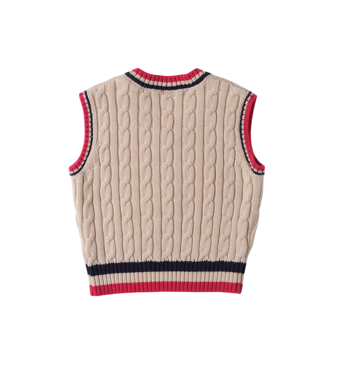 iDo gilet bambina in maglia beige 4F281 2911 iDO 