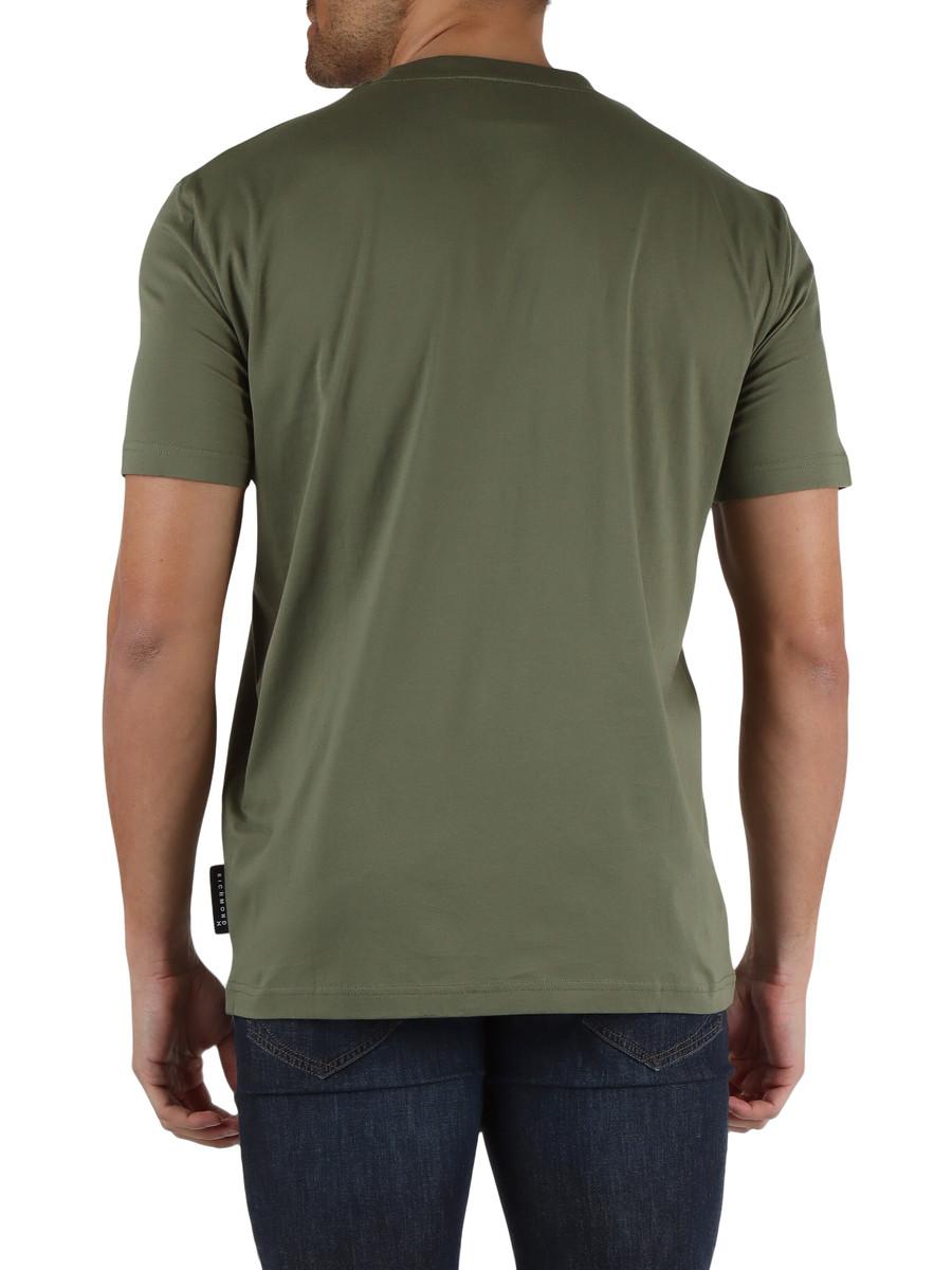 John RICHMOND UMP25154TSGREEN MILITARY