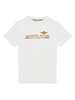 Aeronautica Militare T-shirt manica corta in jersey bianco