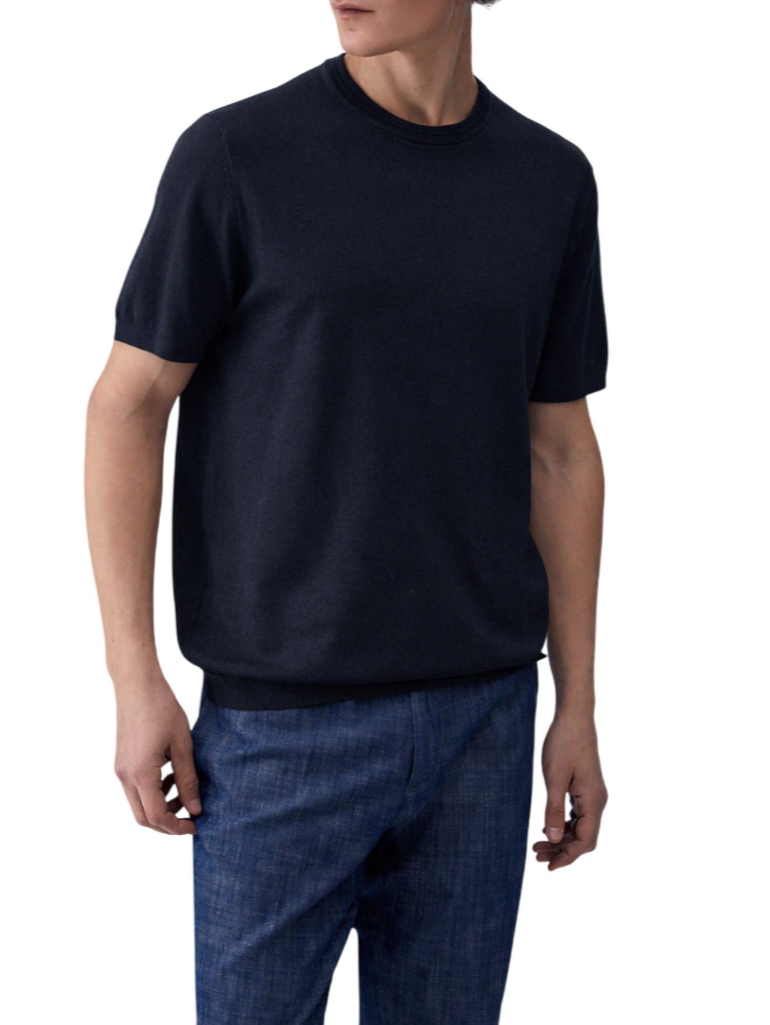 Liu Jo maglia manica corta basic uomo blu QA6135MA08S 94013 LIU JO 