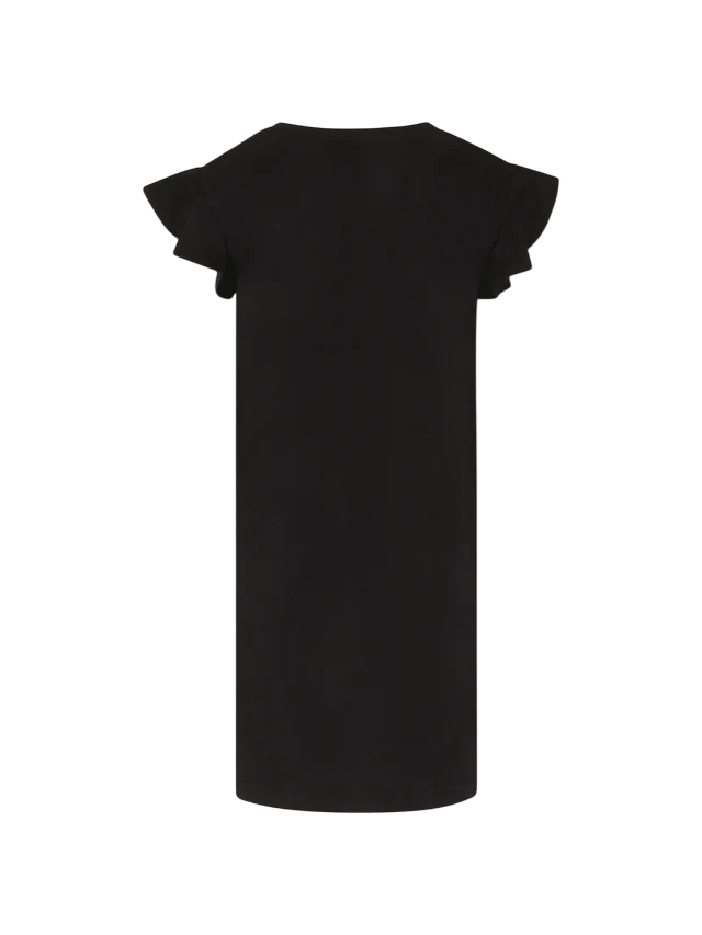 John Richmond abito Krapina maniche corte con logo multicolor nero RGP25159VE BLACK John RICHMOND 