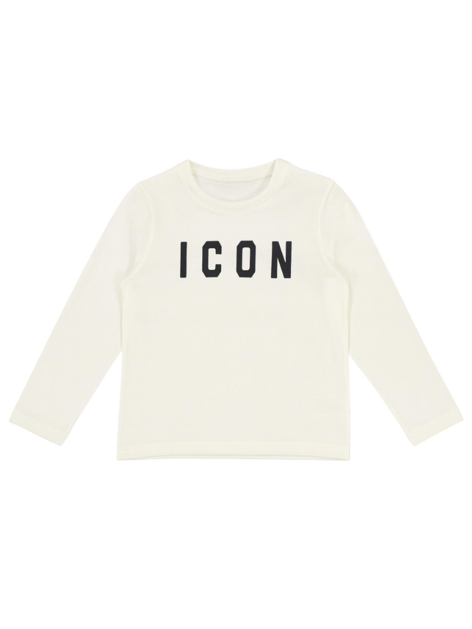 Icon T-shirt bambino manica lunga panna INBKL00875 1001 ICON 