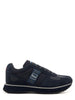 Blauer sneakers uomo Tokyo in suede blu
