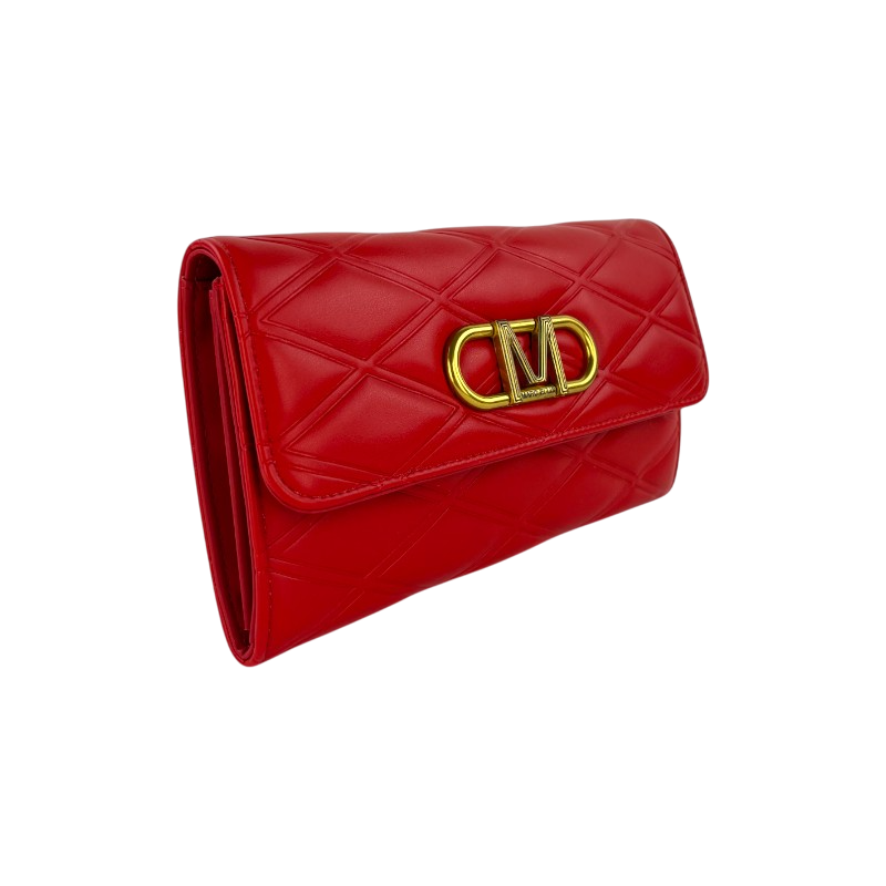 Marc Ellis borsa pochette Zaira in ecopelle trapuntata rosso ZAIRA RIO RED MARC ELLIS 