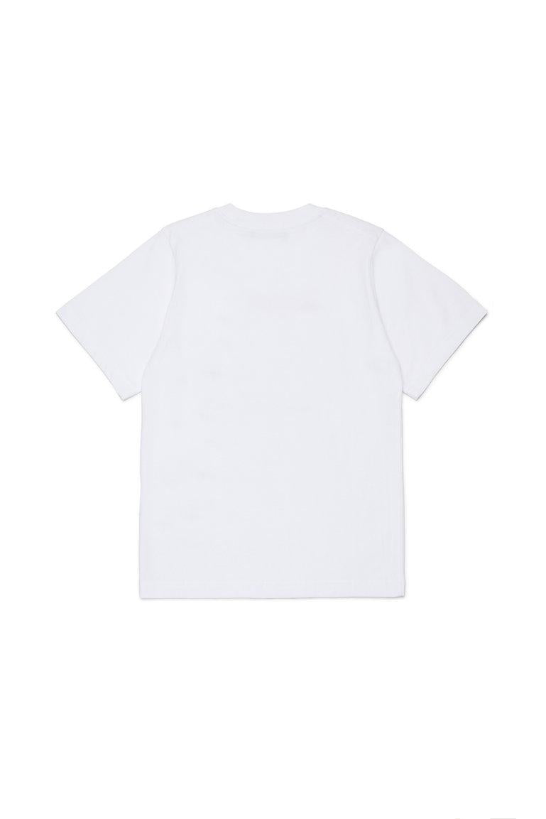 Dsquared2 T-shirt manica corta in jersey bianco DQ2982-D00XM DQ100 DSQUARED2 