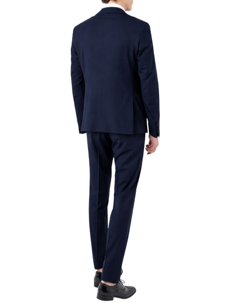 Manuel Ritz abito uomo giacca gilet pantaloni blu 4030ARW3149-263090 89 MANUEL RITZ 