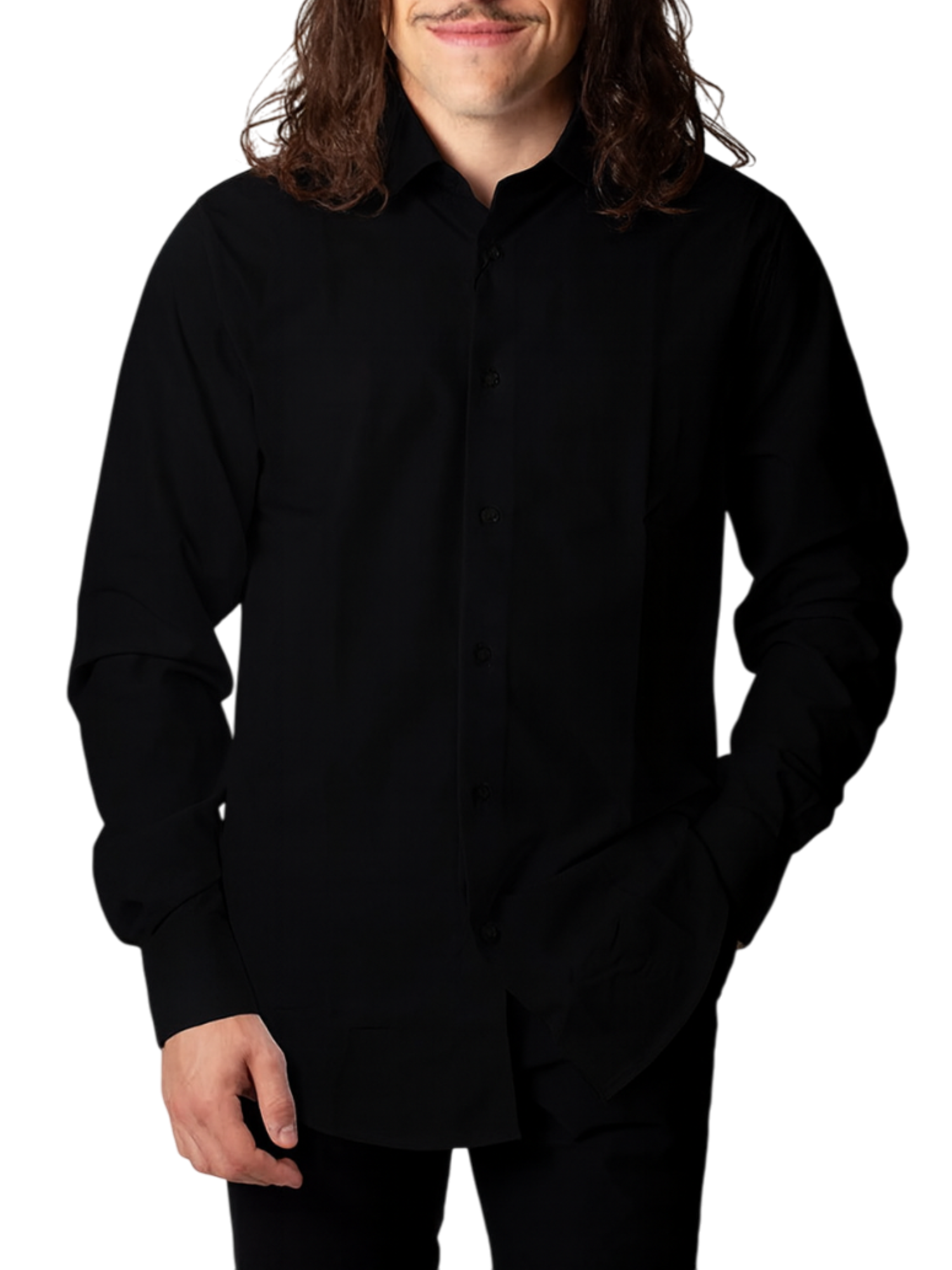 Liu Jo camicia uomo slim fit nero QF5096J4908 22222 LIU JO 