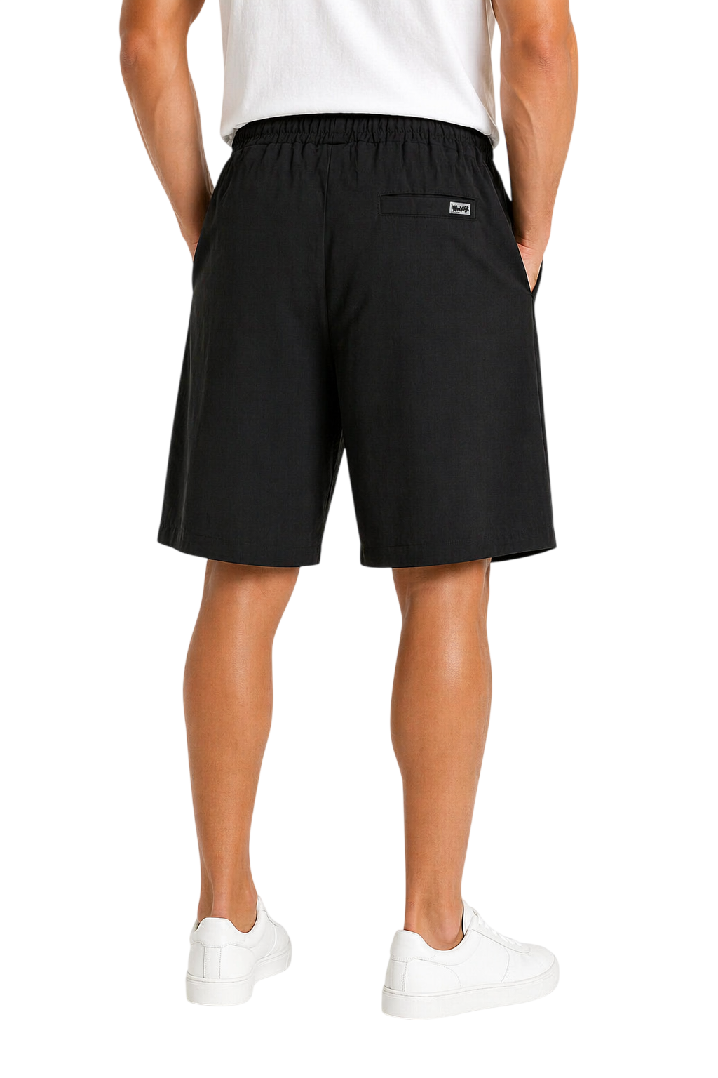 Disclaimer bermuda uomo con coulisse nero 55498 NERO DISCLAIMER 