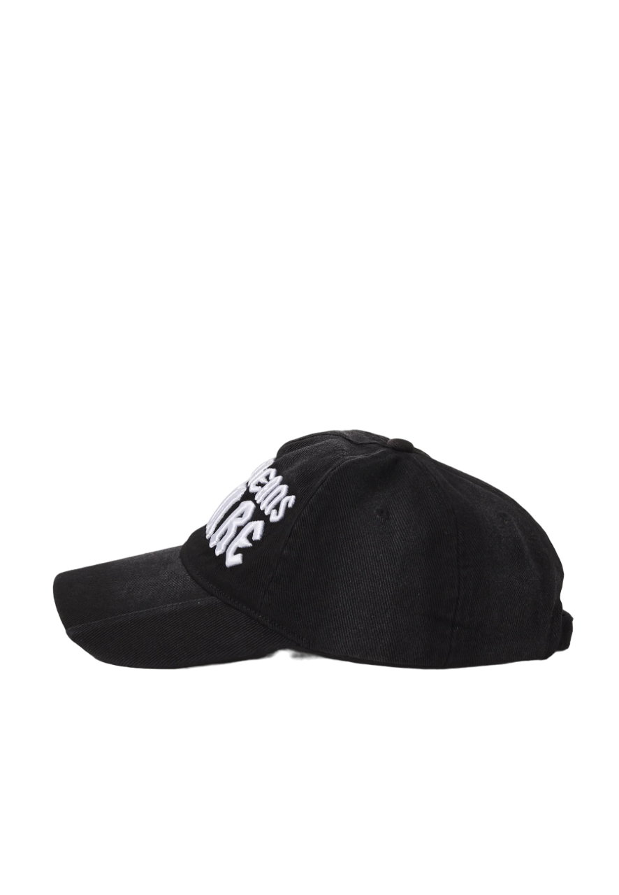 Versace Jeans Couture cappello con visiera logo Gothic nero bianco 77GAZK56-ZG298 L01 VERSACE Jeans Couture 