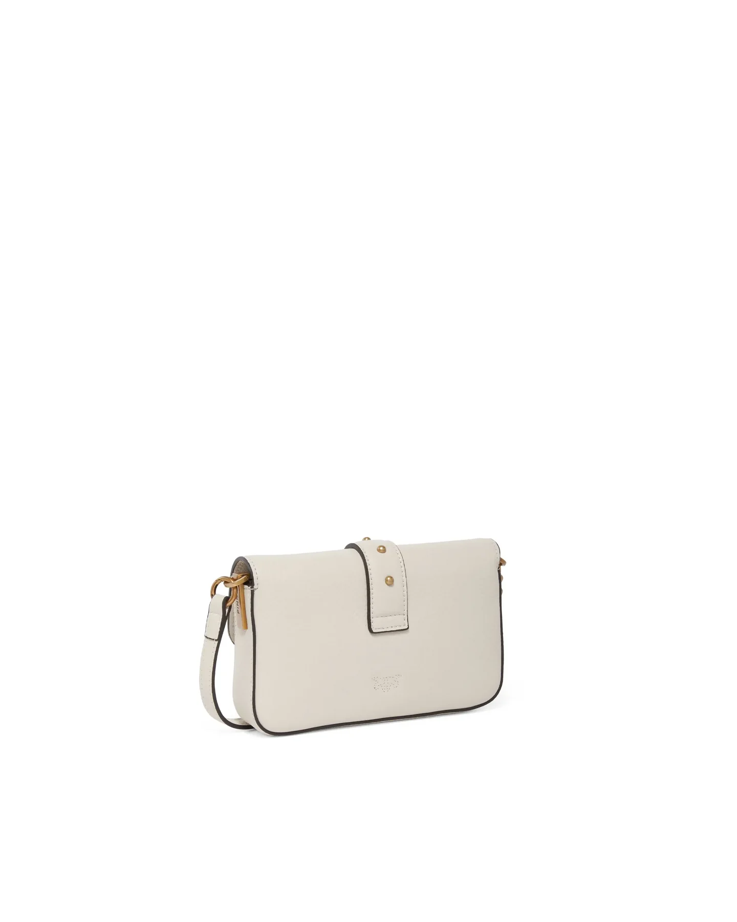 Pinko borsa Love One Slouchy Baby in pelle bianco 105353-A2OX Z14Q PINKO 