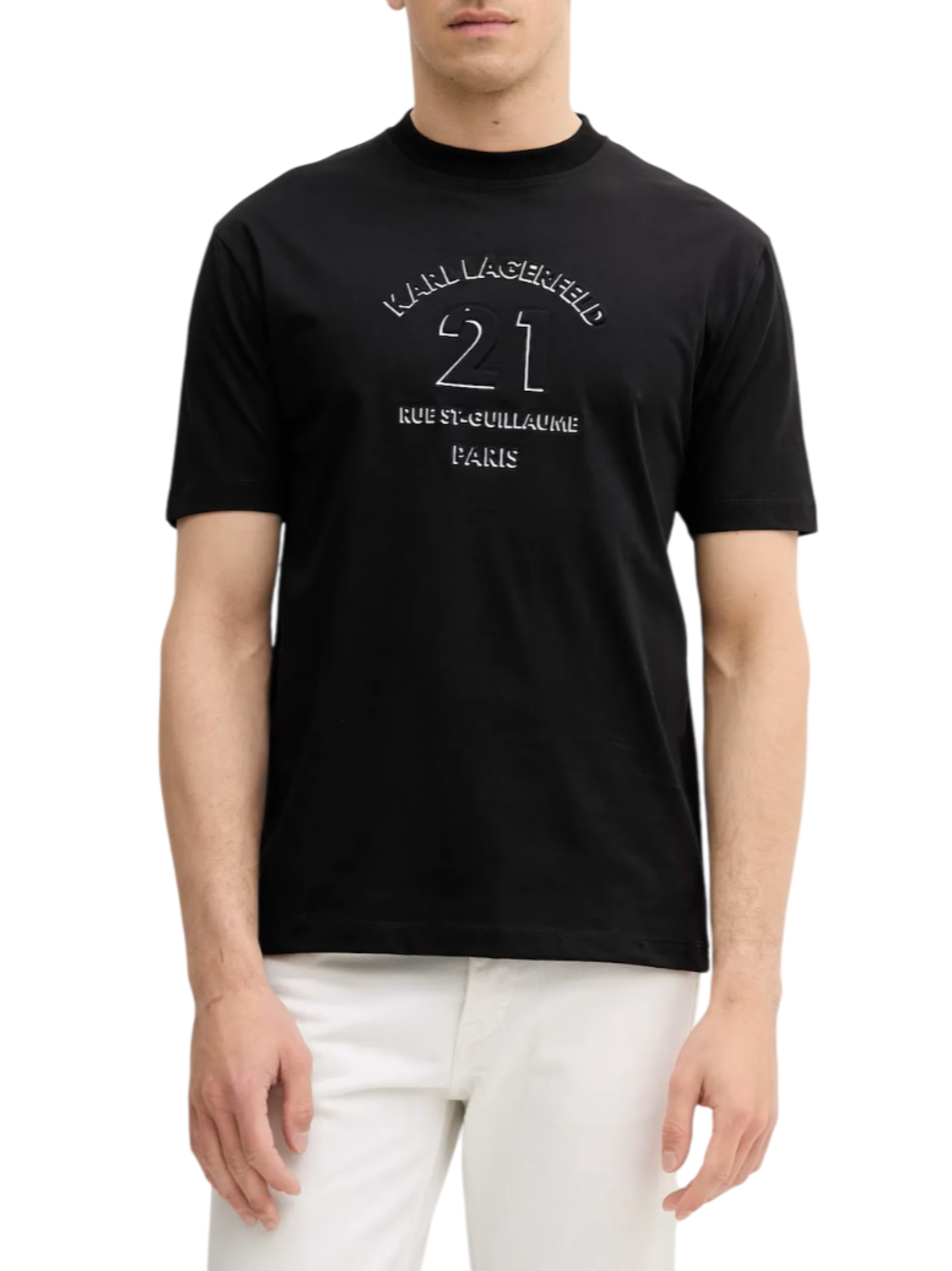 Karl Lagerfeld Jeans T-shirt manica corta nero 75516055324 990 KARL LAGERFELD 