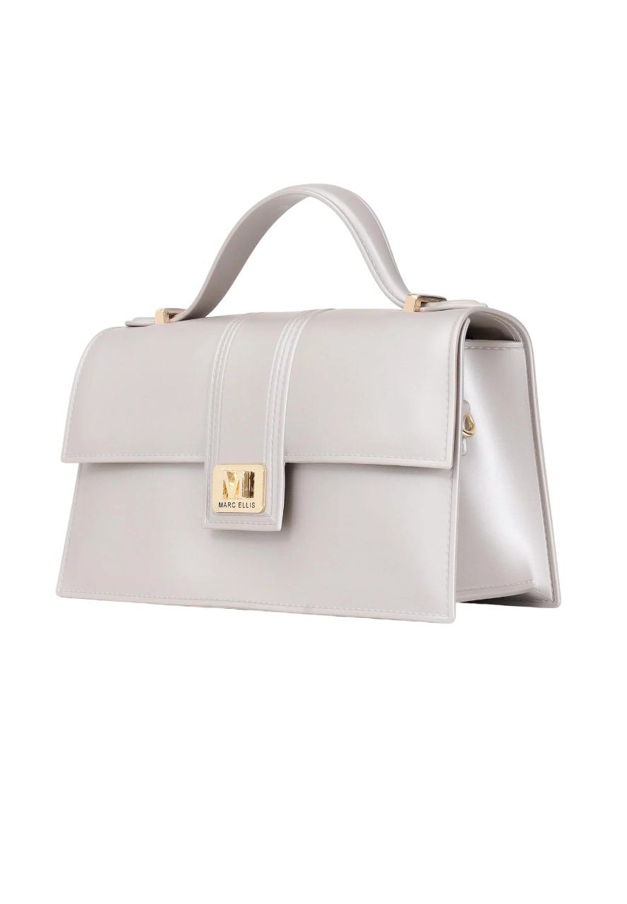 Marc Ellis borsa a mano Flat Arrow M ecrù FLAT ARROW M TAUPE-LIGHT GOLD MARC ELLIS 