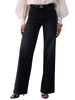 Liu Jo jeans flare vita alta con cintina lavaggio nero