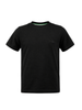 Aeronautica Militare T-shirt bambino manica corta con logo ricamato nero
