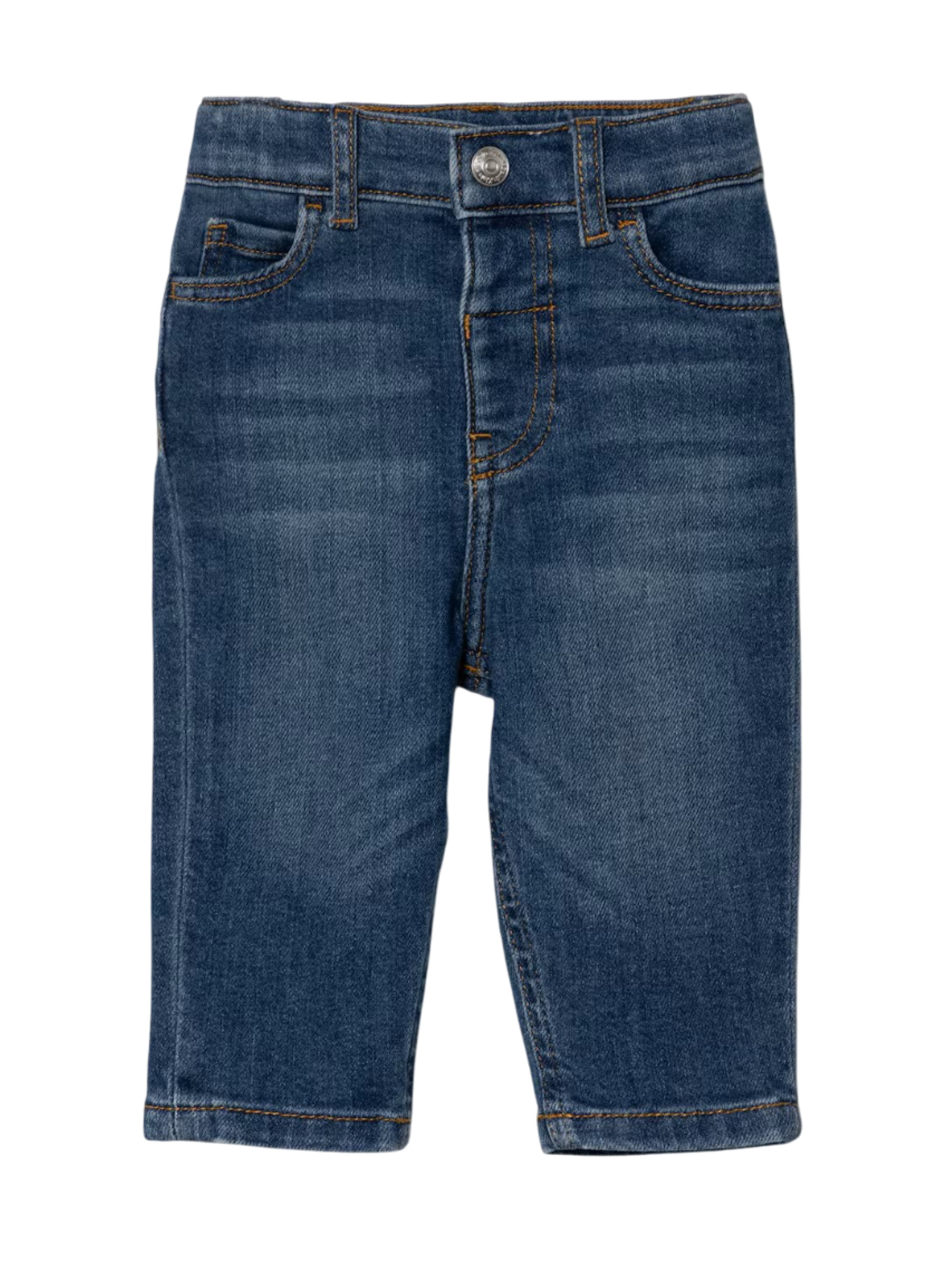 Calvin Klein Jeans jeans neonato slim fit lavaggio blu IN0IN00219 1AA Calvin Klein Jeans 