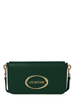 Love Moschino borsa a tracolla con placca logo verde