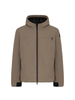 Suns giubbino imbottito uomo Aurelio Velour tortora