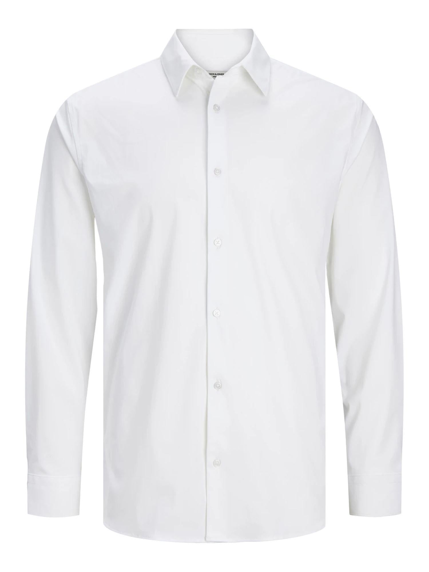 Jack&Jones camicia jprblaactive bianca 12241530 WHITE PREMIUM BY JACK&JONES 