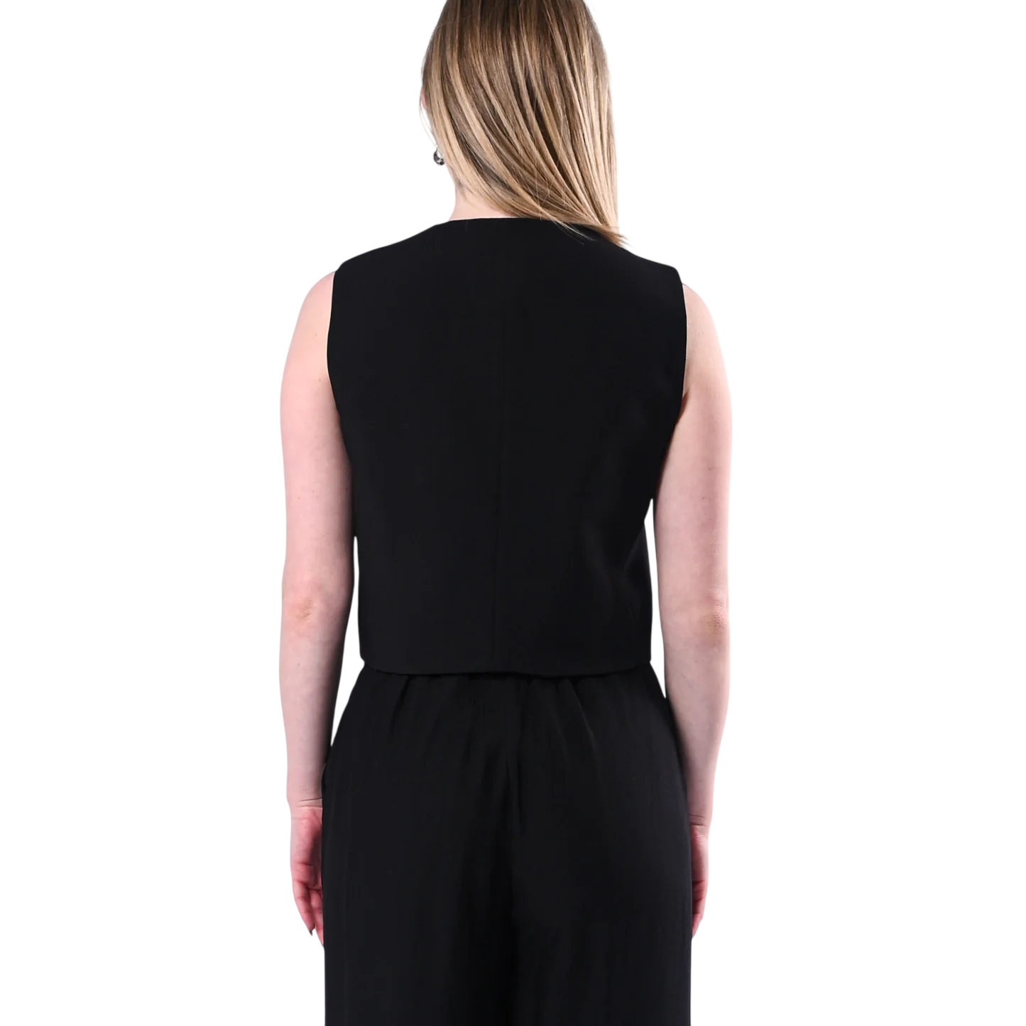 Haveone gilet donna misto viscosa nero LIA-Q044 NERO HAVEONE 