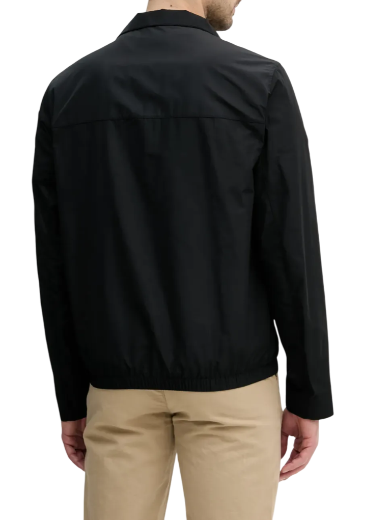 Calvin Klein giubbino leggero antivento con patch logo nero K10K114111 BEH Calvin Klein 