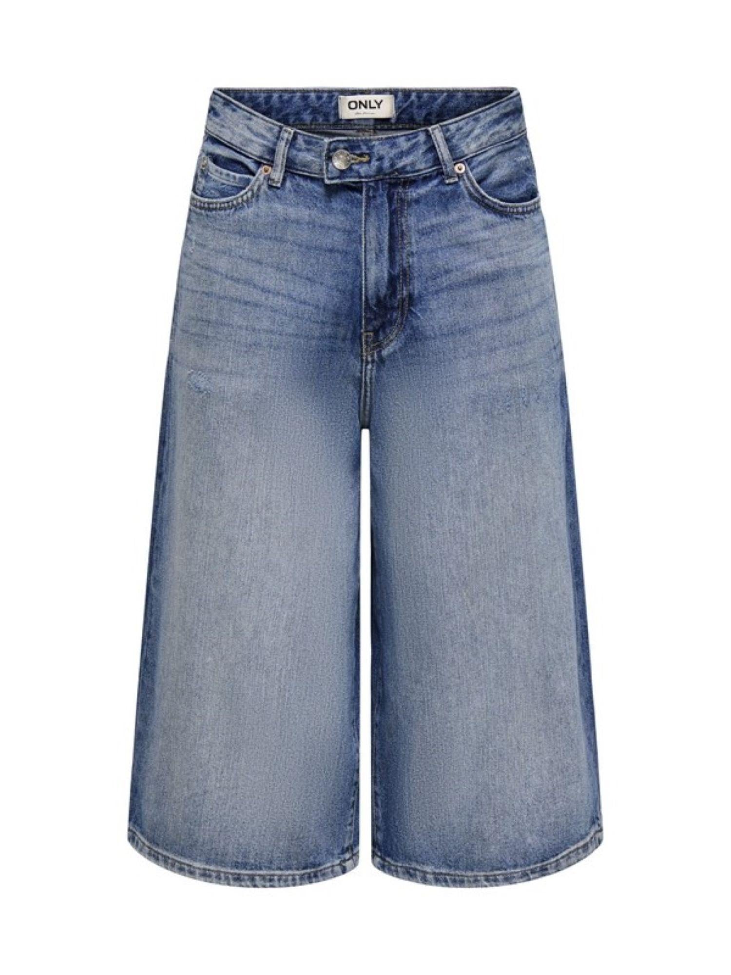 Only bermuda donna in denim lavaggio medio 15370905 MEDIUM BLUE DENIM ONLY 