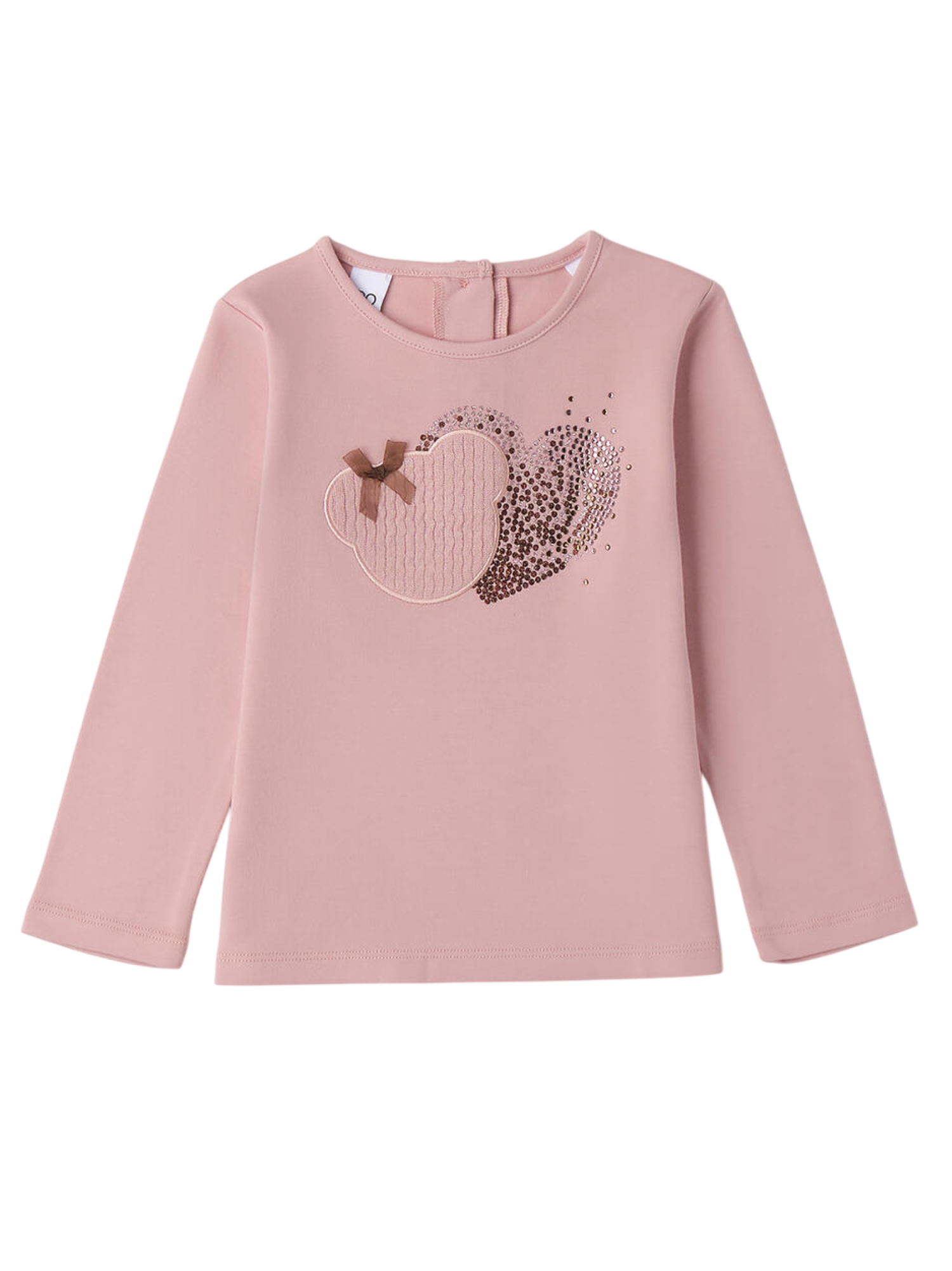 iDo T-shirt manica lunga bambina rosa 4F733 2921 iDO 