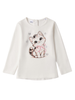 iDo T-shirt bambina con gattino bianco