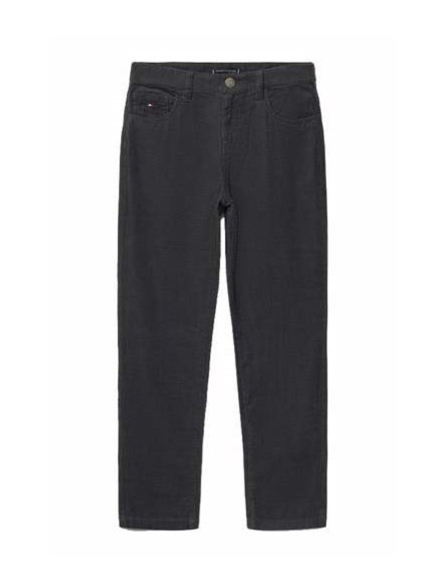 Tommy Hilfiger pantaloni in velluto millerighe grigio KB0KB09978 PT2 Tommy Hilfiger 