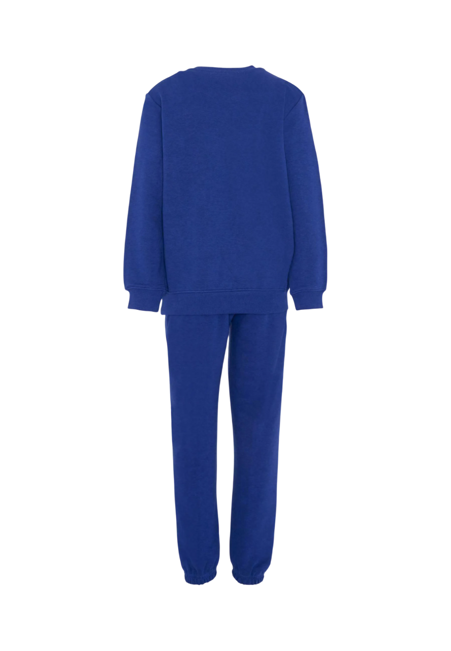 John Richmond tuta sportiva bambino con logo blu RBA25201CF BLU SOLIDATE John RICHMOND 