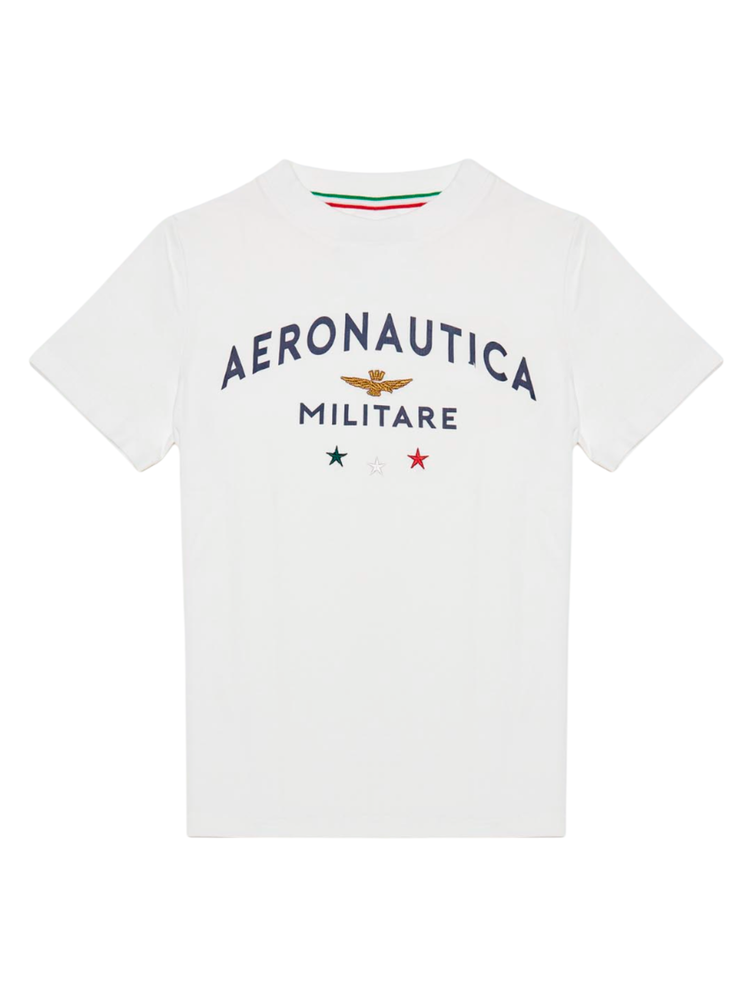 Aeronautica Militare T-shirt manica corta con logo bianco 251TS0027A W01 AERONAUTICA MILITARE 