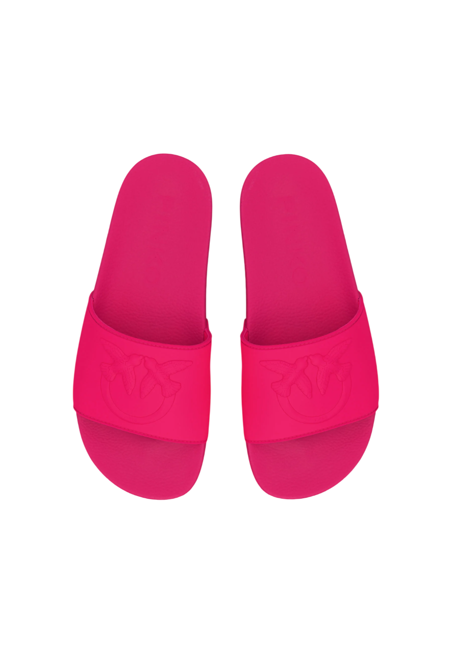 Pinko ciabatte in gomma donna Dilly fucsia SS0093E027 N17 PINKO 