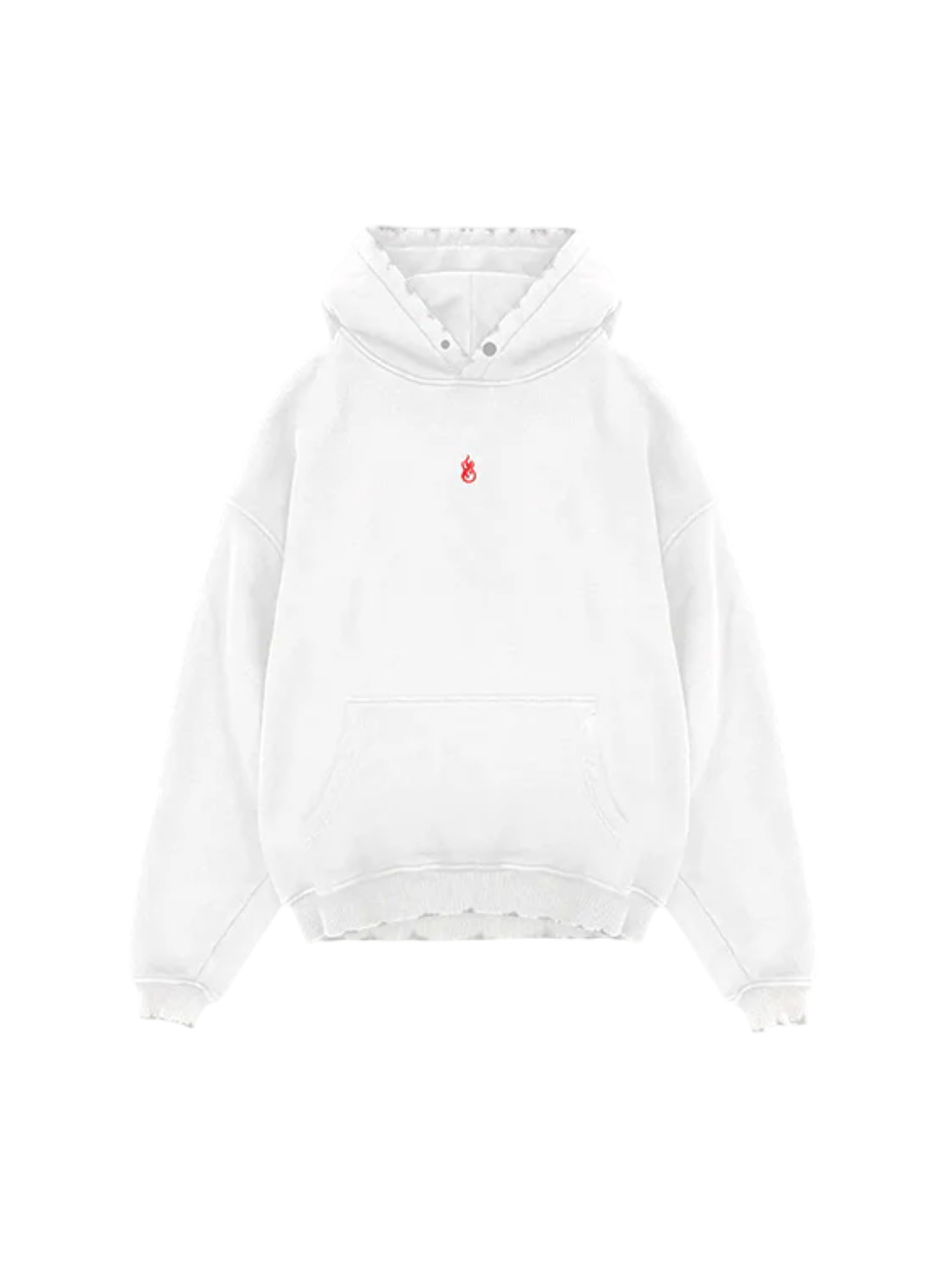 Vision of Super felpa con cappuccio uomo bianco VS004HO-02 OFFWHITE VISION OF SUPER 