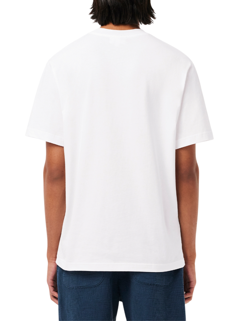 Lacoste T-shirt manica corta con cotone bianco TH7318 001 LACOSTE 
