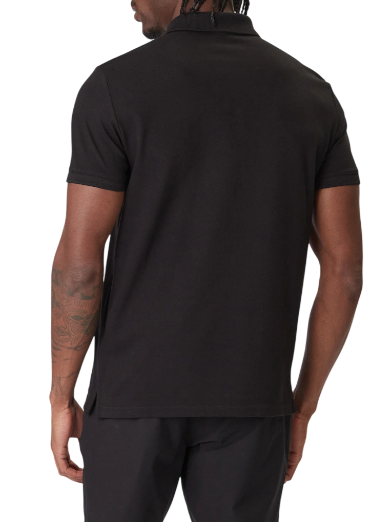 Calvin Klein polo uomo manica corta slim nero LV04LC254G UB1 Calvin Klein 