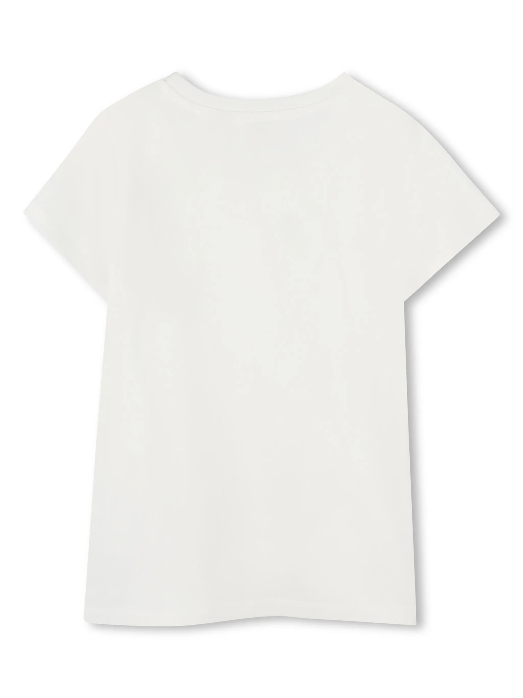 Michael Kors T-shirt maniche corte con logo bianco latte oro R30314 BIANCO SPORCO MICHAEL KORS 
