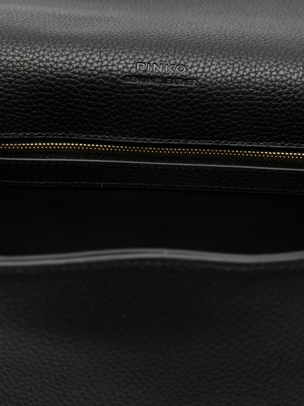 Pinko borsa Love One Extra Slouchy in pelle nero 105067-A2OX Z99Q PINKO 