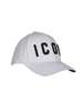 Icon cappello con visiera bianco