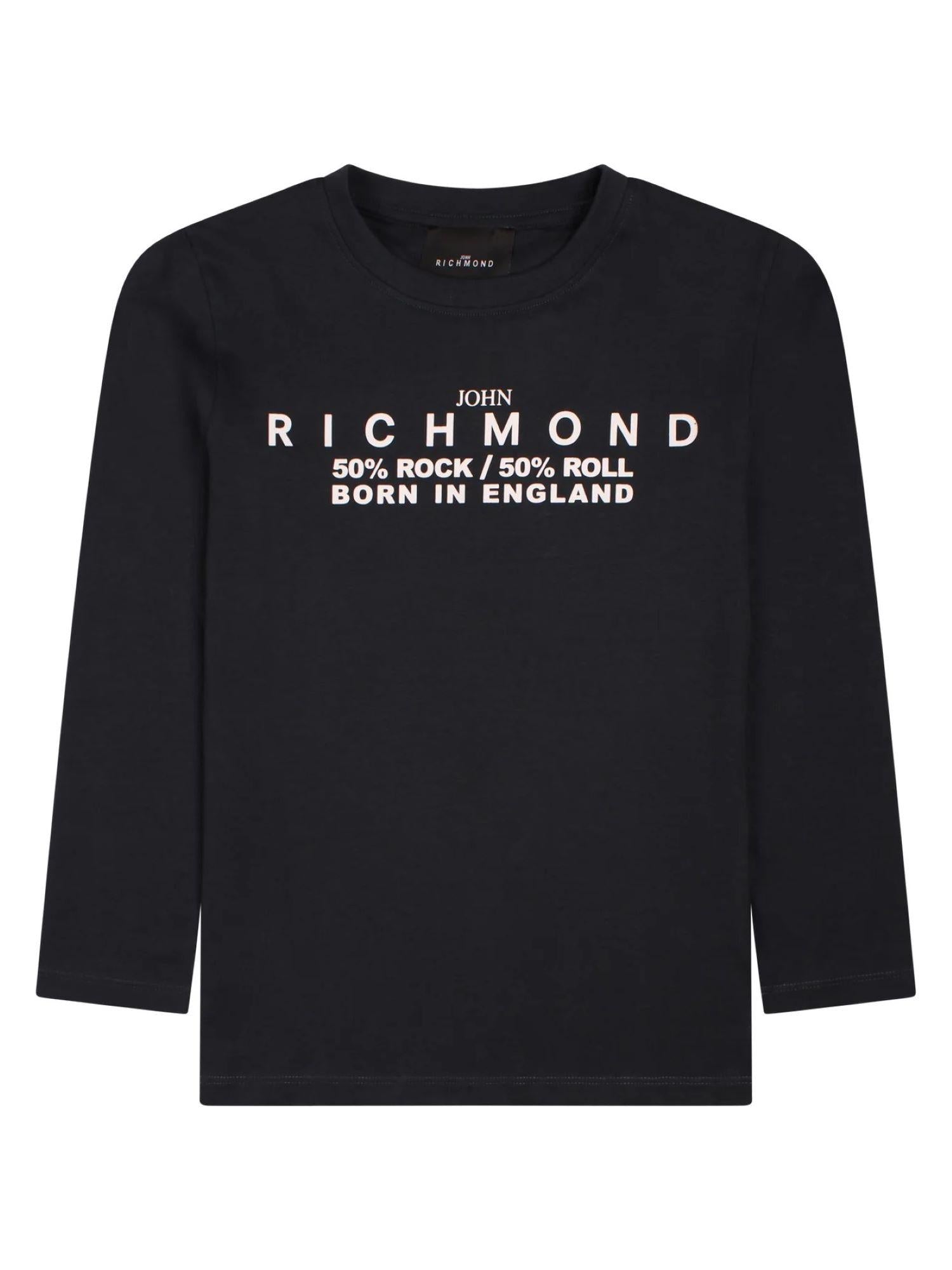 John RICHMOND RBA24043TSBLACK-O-WH