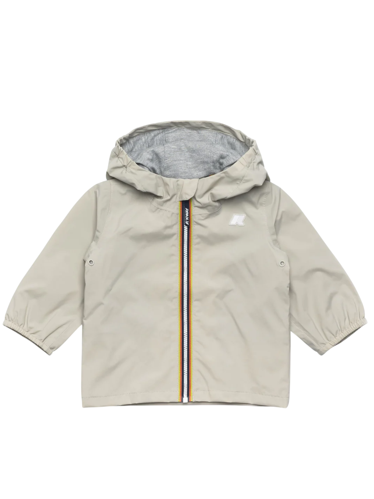 K-Way giubbino antivento unisex neonato con cappuccio ecrù K4136IW 634 K-WAY 