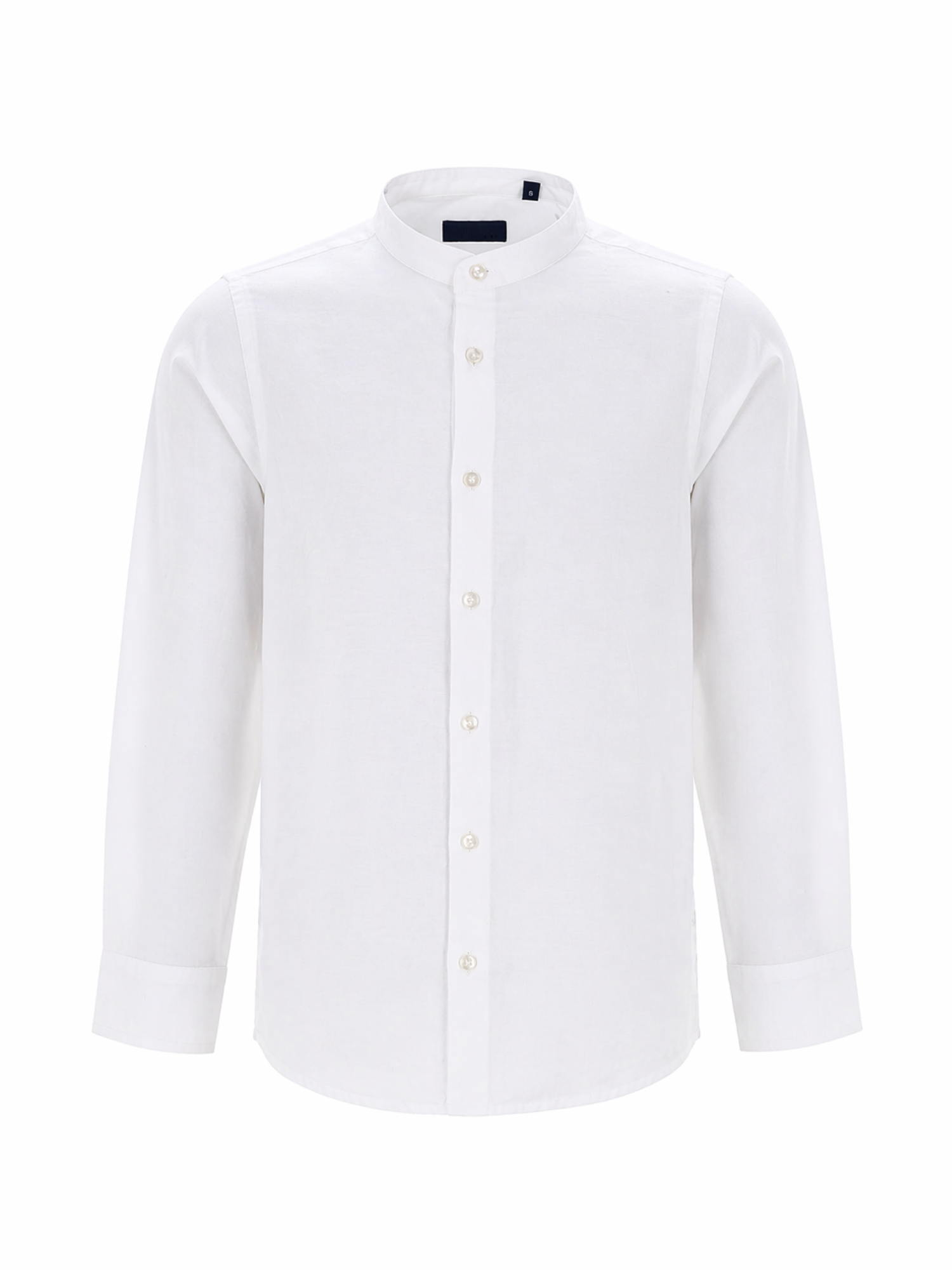 Emanuel Pris camicia alla coreana bambino bianco ECM4183R BIANCO EMANUEL PRIS 