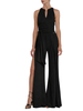 Relish tuta jumpsuit lungo Ponky con spacchi nero