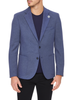 Le Braghe giacca blazer monopetto indaco