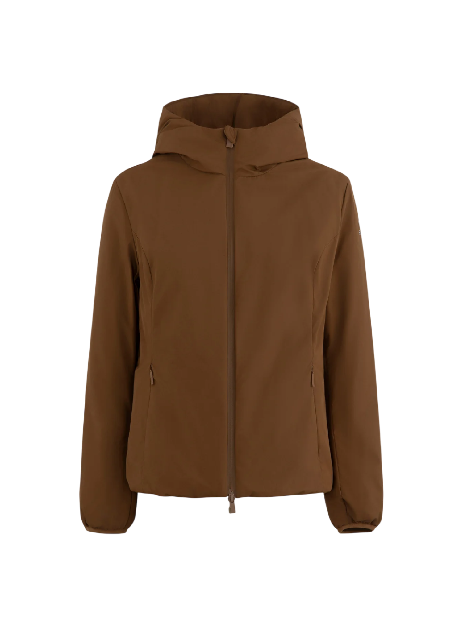 Suns giubbino Aurelia Velour con cappuccio marrone GBS53003D MANDORLA SUNS 