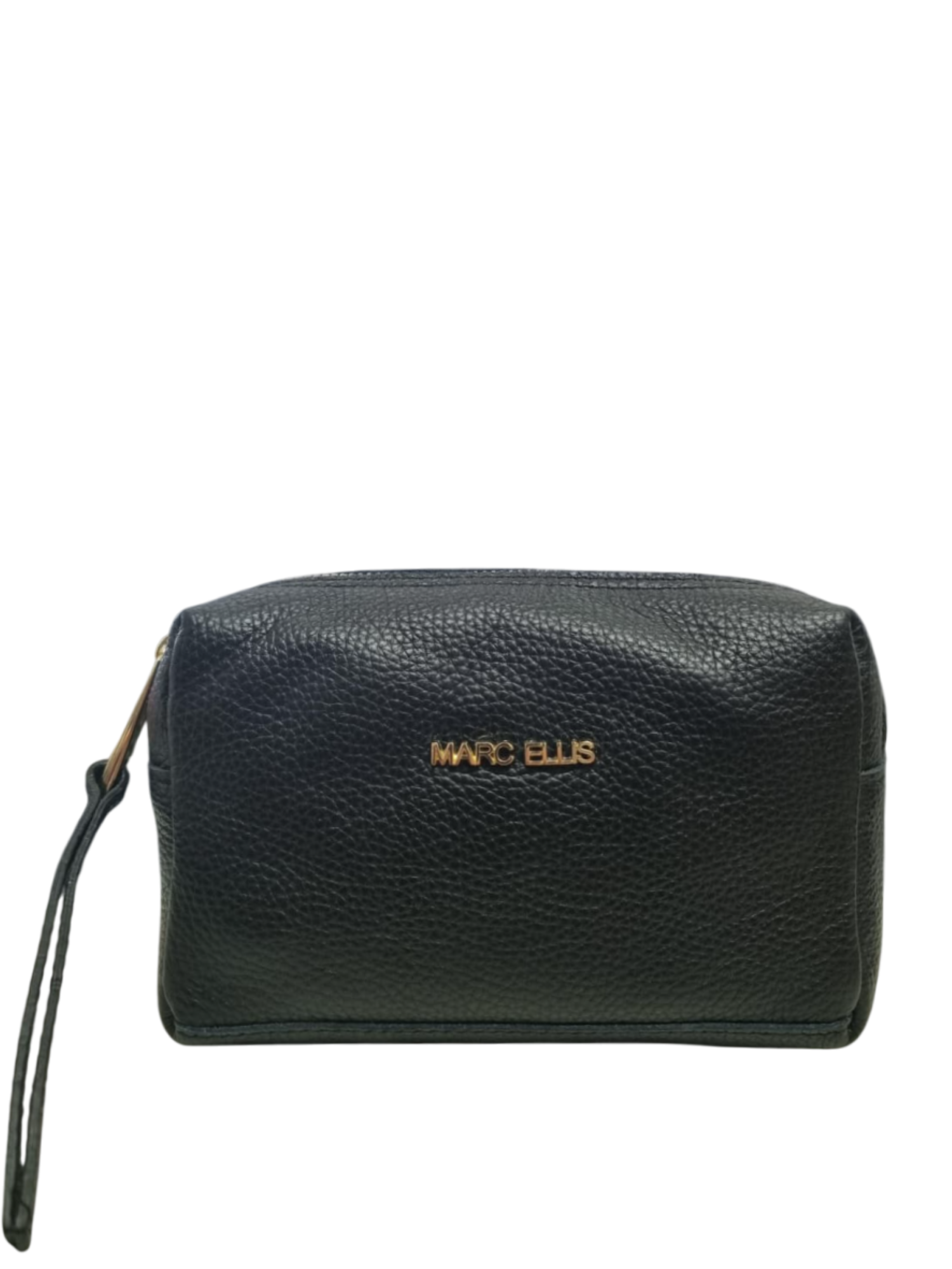 Marc Ellis pochette in pelle trapuntata nero ISARA DO BLACK-GOLD MARC ELLIS 
